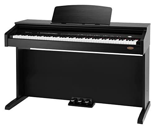 Classic Cantabile DP-210 SM Piano Numérique – 88 touches clavier mécanique à marteaux – E-Piano avec USB to host, 3… - Les Beatles, Paul McCartney, John Lennon, RIngo Starr, George Harrison Classic Cantabile DP-210 SM Piano Numérique - 88 touches clavier mécanique à marteaux - E-Piano avec USB to host, 3…