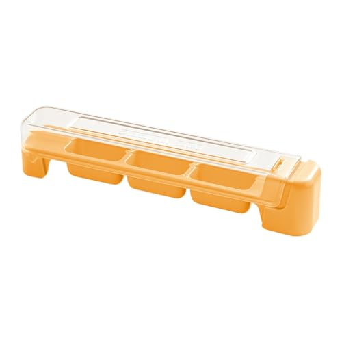 Bandeja de cubitos de hielo – Bandejas de hielo para congelador | Molde para cubitos de hielo | Bandeja de cubitos de hielo con tapa | Molde para hacer cubitos de hielo prensado | Accesorio de cocina
