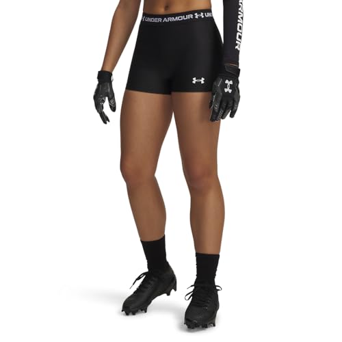 Under Armour Womens HeatGear Shorty (008) Ultimate Black / / White Small