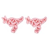 COLLBATH 2 pièces Moule Silicone Forme de pour Chocolat Gâteau et Glace pour Pâtisserie...