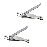 Follde Compound Lever Chick Toe Punch for Chickens Ducks & Day Old Chicks, Toe Punch for Marking Chicks (2 Pcs)