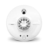 FireAngel HW1-R Mains Powered Heat Alarm for Kitchen with 9V Battery Backup, Hardwired Heat Fire Alarms for Home, Attic, Garage, White, 1-Pack