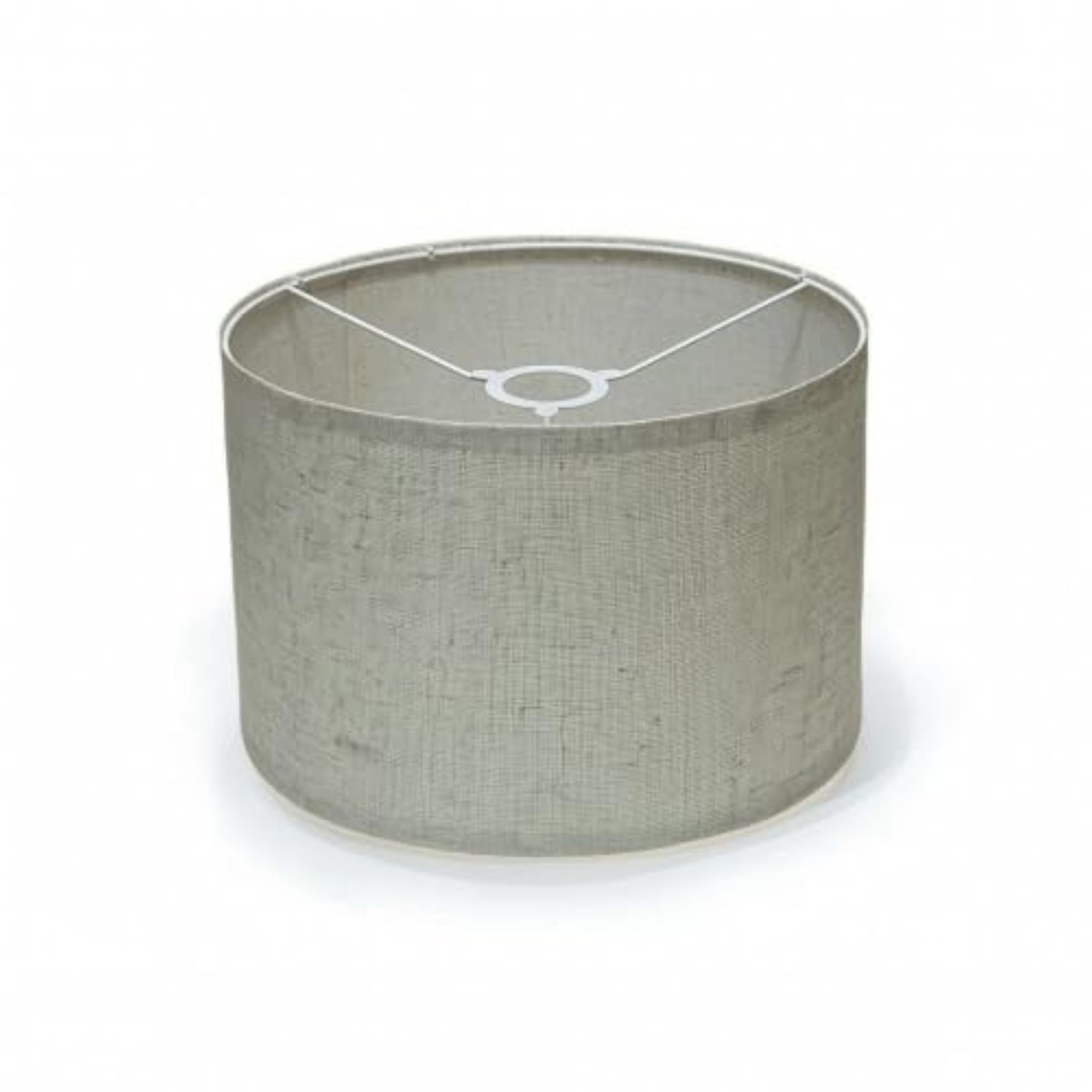 Detachable Cylindrical Lampshade with Foldable Frame