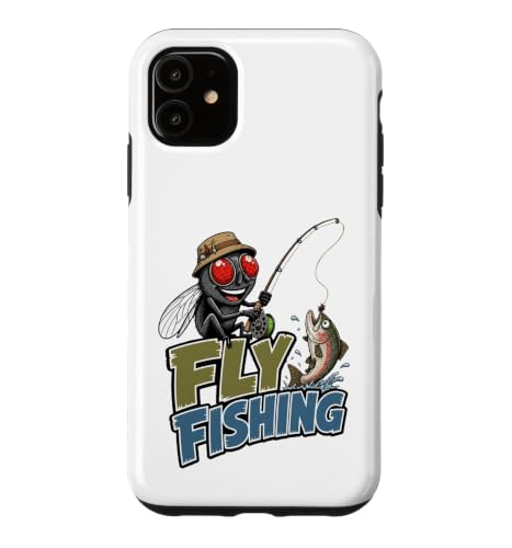 Fly Fishing Fisherman Pun Dad Joke �X�}�z�P�[�X iPhone 11 �p