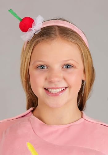 Disfraz Cupcake Rosa para Niñas con Vestido y Cinta miniatura 4