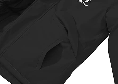 Image of Boys Girls Waterproof Ski Jacket Hooded Snowboard Coat Windproof Winter Snow Outwear
