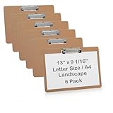 Acrimet Clipboard Landscape Letter Size A4 (9 1/16