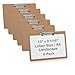Acrimet Clipboard Landscape Letter Size A4 (9 1/16" x 13") Low Profile Clip (Hardboard) (6 Pack)