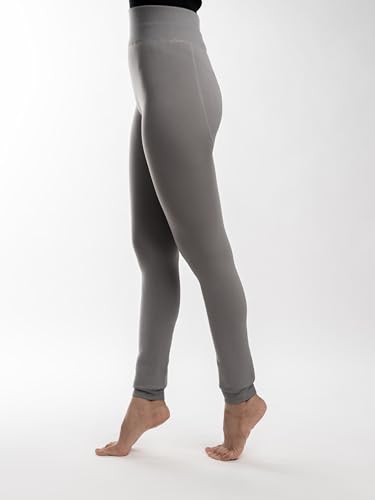 Image of Theater Fur Opaque Stockings for Women | Fleece Lined Free Size Full Length Stretchable and Warm Tights with Soft Comfortable Waistband