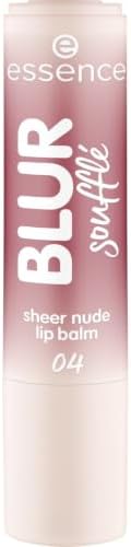 essence BLUR soufflé sheer nude lip balm 04 Nude Mauve