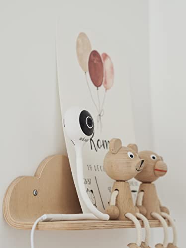 BÉABA, Babyfoon/videofoon, Babyfoon Zen Connect, Full HD Camera 1090p,walkie-talkie, Groot bereik, Mobiele aansluiting en wifi, slaapliedjes, flexibele steun - Afbeelding 8