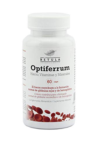 Betula Optiferrum, 60 cápsulas, 30 g