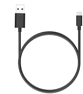 Cabo USB-A para Tipo C Premium 3.1A (1 Metro) – Carga Rápida e Dados, Durável, Chip Inteligente Compatível com Samsung S9 ao S24, A30, A50, A70, Motorola, Xiaomi, LG (Preto/Branco)