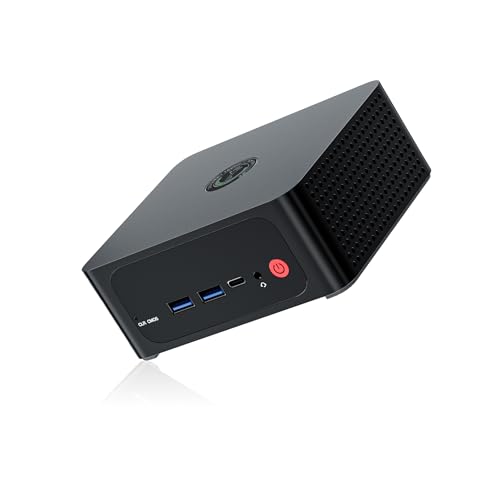 TRIGKEY Mini PC, Ryzen 9 6900HX (fino a 4,9 GHz, 8C/16T), SSD DDR5 da 500 GB da 16 GB, supporto AMD Radeom 680M 12 Core 2400 MHz, HDMI, USB4.0, WiFi-6, LAN 2.5G, Mini PC S6