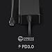 HKY 100W USB C Netzteil Schnellladegerät für JMGO Smart Heimkino Beamer Projektor N1 / N1S / N1 Ultra / P5 / P5X, XGIMI Smart Heimkino Beamer Projektor MoGo, GEEKOM GeekBook X16 X14 Pro Laptop