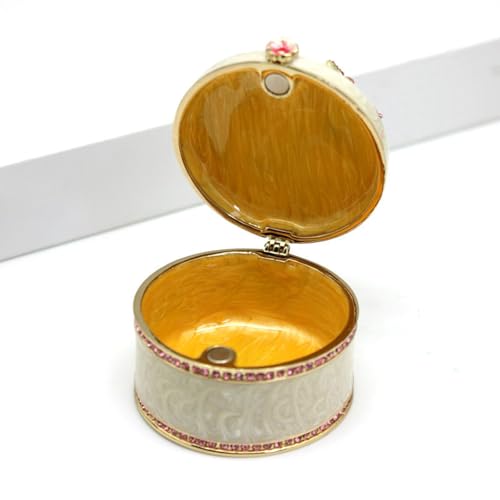 Boîte à bijoux papillon et fleur, le cadeau idéal pour ranger ses colliers - 6