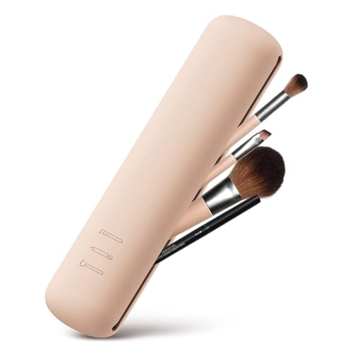 GENERIC Suporte de pincel de maquiagem Travel Essentials, organizador de pincéis de maquiagem portát
