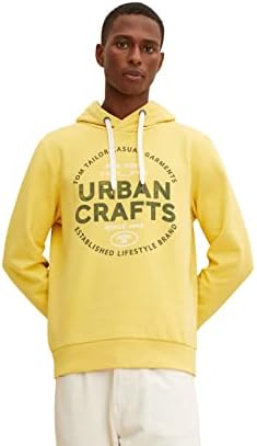 TOM TAILOR Sudadera con Capucha con Estampado para Hombre