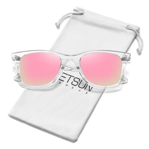 Image of MEETSUN Polarized Sunglasses for Women Men Classic Retro Square Frame Driving Sun Glasses UV Protection