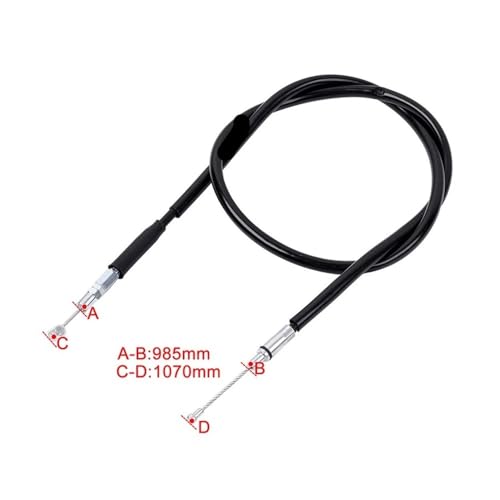 Cable de control de embrague para YZ250Z 2010 y YZ250B 2012 ajustable 2