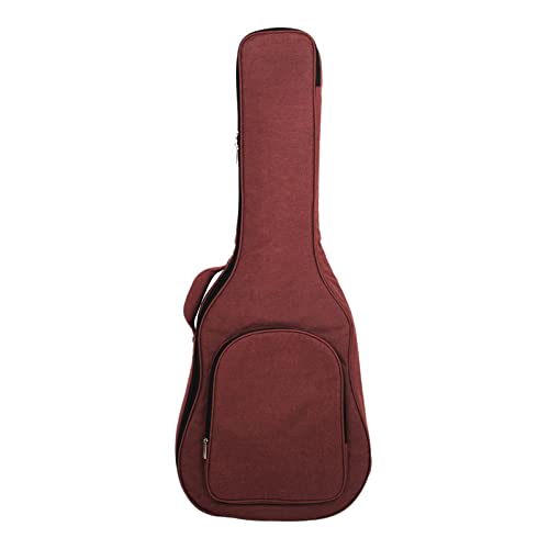 F Fityle Grand étui à guitare sac à dos 42 pouces Oxford housse anti-poussière pour basse électrique guitare Folk, Rouge - Les Beatles, Paul McCartney, John Lennon, RIngo Starr, George Harrison F Fityle Grand étui à guitare sac à dos 42 pouces Oxford housse anti-poussière pour basse électrique guitare Folk, Rouge – Image 3