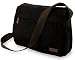 Messenger Bag, męska torba na ramię, torba robocza, torba biznesowa, torba na ramię, torba na laptopa 15,6 płótno żaglowe Uni, czarny