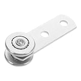 SOLUSTRE Schienenläufer Gardinengleiterhaken Seitenvorhangrolle Ersatz Für Auto wasserdichte Seitenvorhangplane Für LKW Gardinenschienen-rollenräder Fensterabdeckungsschienen