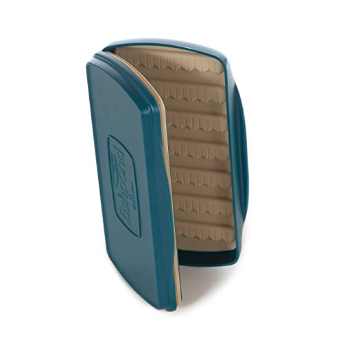 Fishpond Tacky Pescador Waterproof Silicone Slit Fly Box - Baja Blue #TOP2