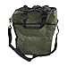 Tidevib Large Capacity Fishing Wader Storage Bag Waterproof Oxford Cloth with Breathable Mesh Panels and Adjustable Shoulder Strap for Outdoor Fishing Hunting and Fly Fishing, Green