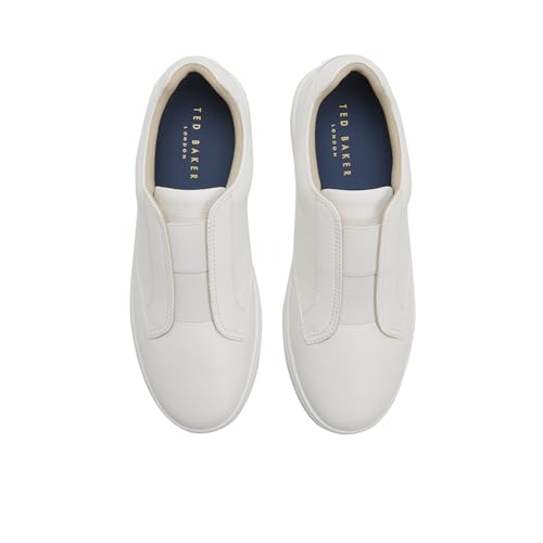 Image of Ted Baker Mens Brenton Leather Laceless Slip on Sneaker