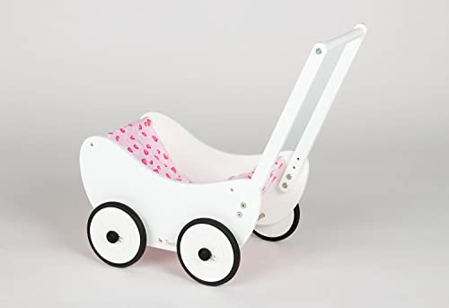 PINOLINO Puppenwagen Trixi, weiß, 2-TLG. – Bild 4