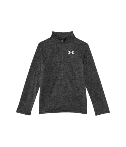 Image of Under Armour Tech 2.0 1/2 Zip - Castlerock, White - YXS