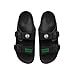 FOCO NBA Team Logo Double Buckle Comfortable Slip-On Women's Sandals, Boston Celtics, Large