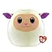 Ty - Squish a boos - Coussin Fluffy le mouton 20cm - Blanc, TY39234
