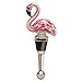 LSArts Wine Bottle Stopper, Flamingo
