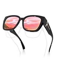 P1 Black Frame/Pink Mirrored Lens