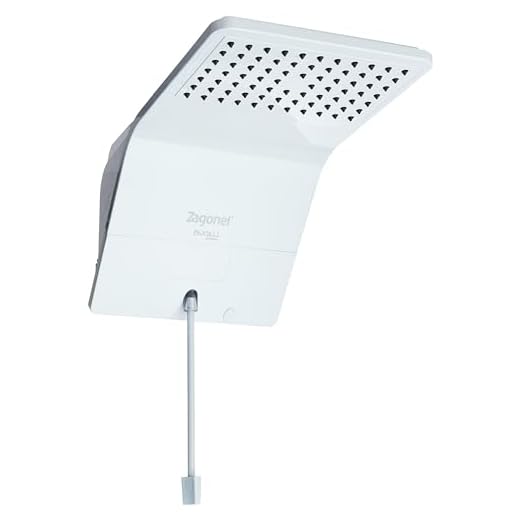 ZAGONEL Chuveiro Eletrônico Ducali 220v 7500w, Branco