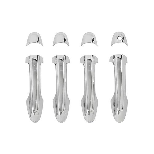 Poignée de porte de voiture couvercle chrome pour rénovation Toyota Hilux 2015