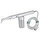 Alumina Air Prophy Abrasion Kit, Aluminiumoxid Abrasion Microetcher Sandstrahlen, Zahnaufhellung Sandblaster mit Transparentem Schlauch Und 360° Rotierender Düse Endodontist Whitening Air Grinder
