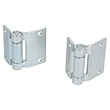 Bisagra de acero prensado Heavy Duty 65x73mm Pasaplatos Industrial Locker 2PK