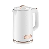 OUEFOR 1800W Electric Kettles - Fast Boiling Hot Water Kettle Electric 1.8L BPA-Free Water Boiler Electric Tea Kettle Teapot, Auto Shut Off, Stainless Steel Teapot for Coffee