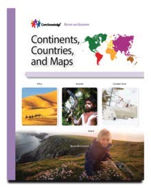 Paperback Continents, Countries, and Maps: CKHG Student Book