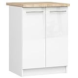 IDEAL EN KIT - L'armoire de cuisine Akord Oliwia se combine parfaitement avec d'autres meubles de la série. Vous pouvez ainsi décorer votre cuisine de manière originale.
