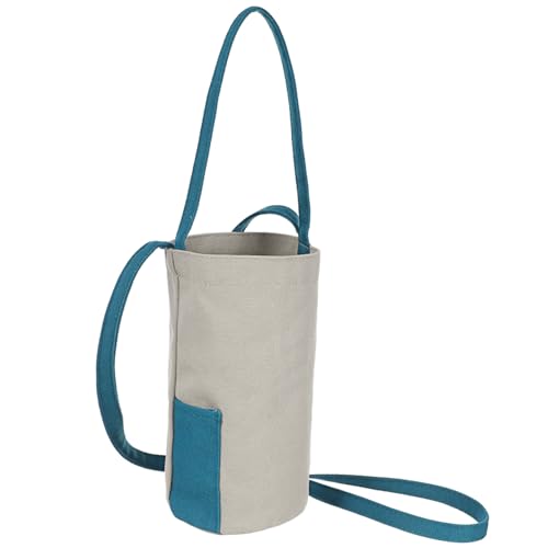 AUTSUPPL De Transport pour Bouteille Eau Pochette avec Bandoulière pour Bouteille Verre Et Tasse à Café Idéale pour Randonnée Et Activités Extérieures