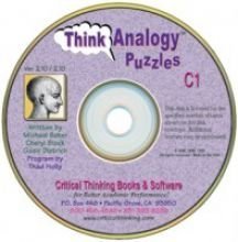 CD-ROM Think Analogy Puzzles C1 Software Book