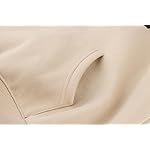 Lauweion-Women-Solid-Basic-Fleece-Letter-Loose-Hoodie-Sweatshirt-Long-Sleeve-Kangaroo-Pocket-Drop-Shoulder-Pullovers-Top