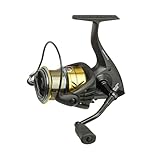 CORPO IN GRAFITE COMPOSITA XTS-55 – 258 G DI LEGGEREZZA E RIGIDITÀ – Corpo e rotore in grafite composita XTS-55 offrono un'eccellente rigidità strutturale con soli 258 g di peso. Ideale per feeder, match fishing e spinning medio in sessioni prolungate, senza affaticamento del polso.