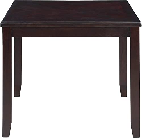 New Classic Furniture Gia 5-Piece Dining Table With Four Chairs, 48-Inch, Ebony #TOP5
