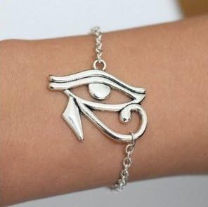 Egyptian Bracelet, Eye of Horus Charm Bracelet, Unique Bracelet Birthday Present, Gift, Bracelet Everyday Gift