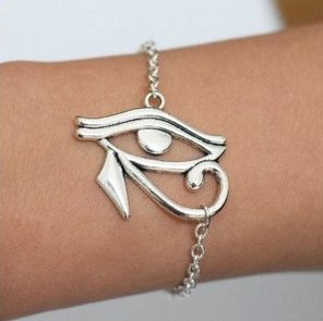 Egyptian Bracelet, Eye of Horus Charm Bracelet, Unique Bracelet Birthday Present, Gift, Bracelet Everyday Gift